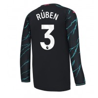 Fotballdrakt Herre Manchester City Ruben Dias #3 Tredjedrakt 2023-24 Langermet